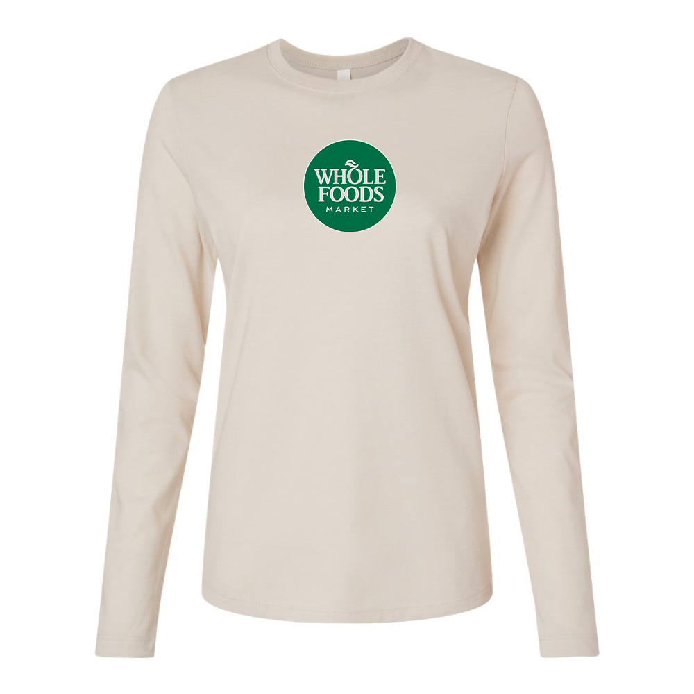 BELLA CANVAS Women’s Whole Foods Market Jersey Long Sleeve Tee